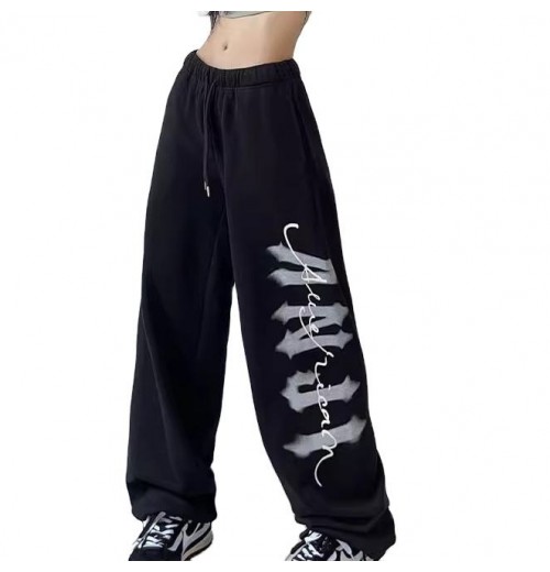 New Design Women's Pants Trousers High Waist Drawstring Women's Wide Pants Women's Sweat Pants New Design Women's Pants Trousers High Waist Drawstring Women's Wide Pants Women's Sweat Pants